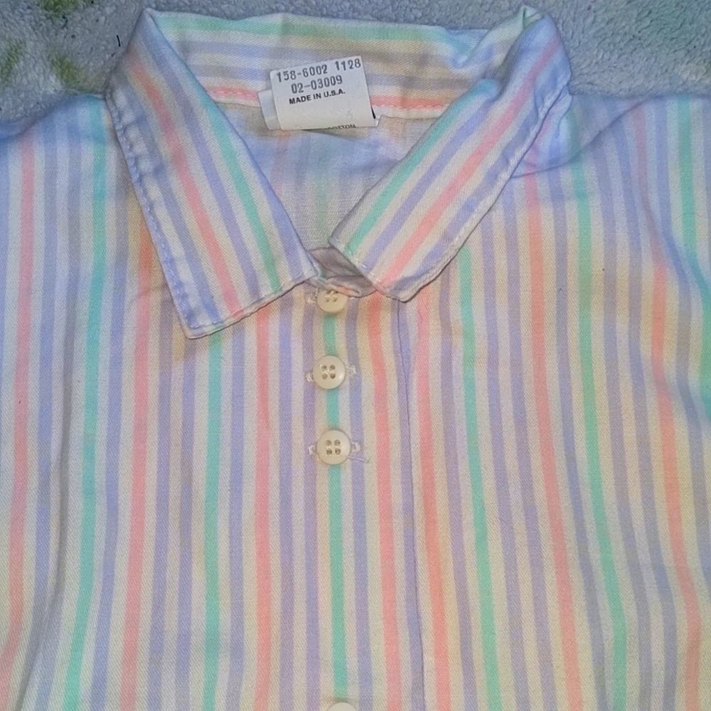 ‎Oshkosh B'gosh vintage striped top size 12